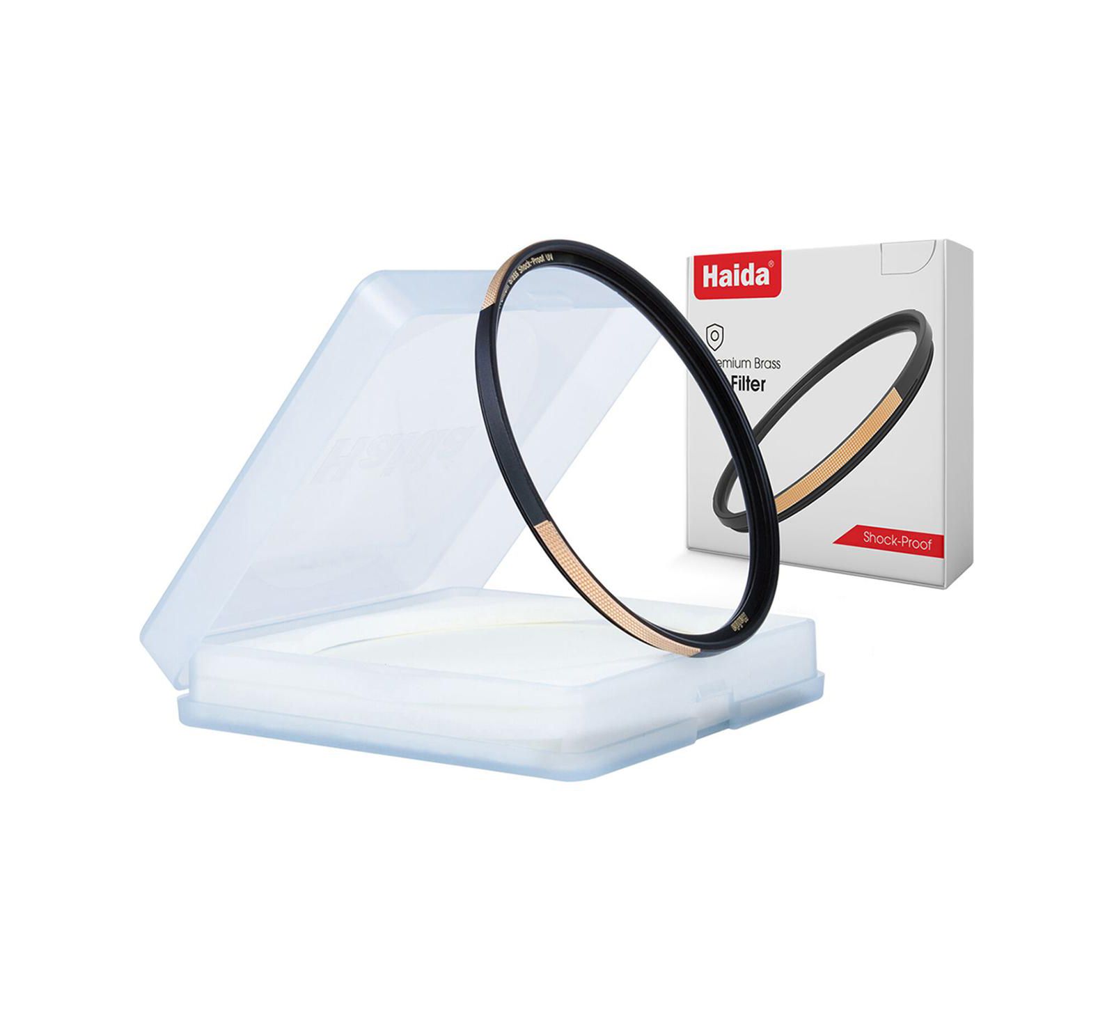 Haida Premium Brass Shock-Proof UV Filter - 77mm