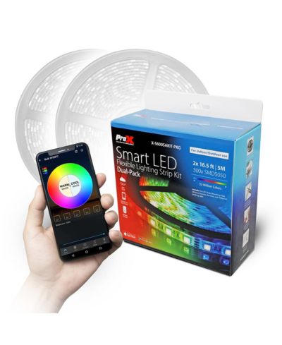 Комплект гибкой умной LED ленты ProX X-S600SAKIT-PKG 16.5', 2 шт.