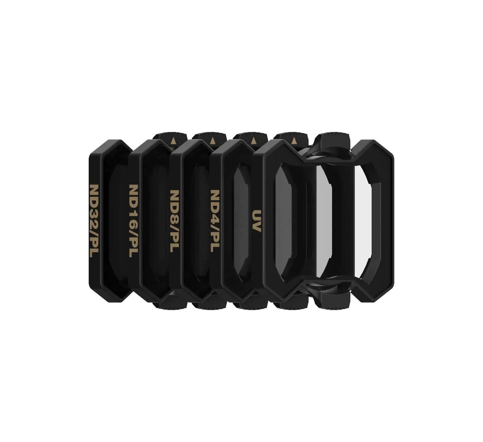 Polar Pro Vivid Collection UV and ND/PL Filter Kit for DJI Avata 2 Drone, 5-Pack