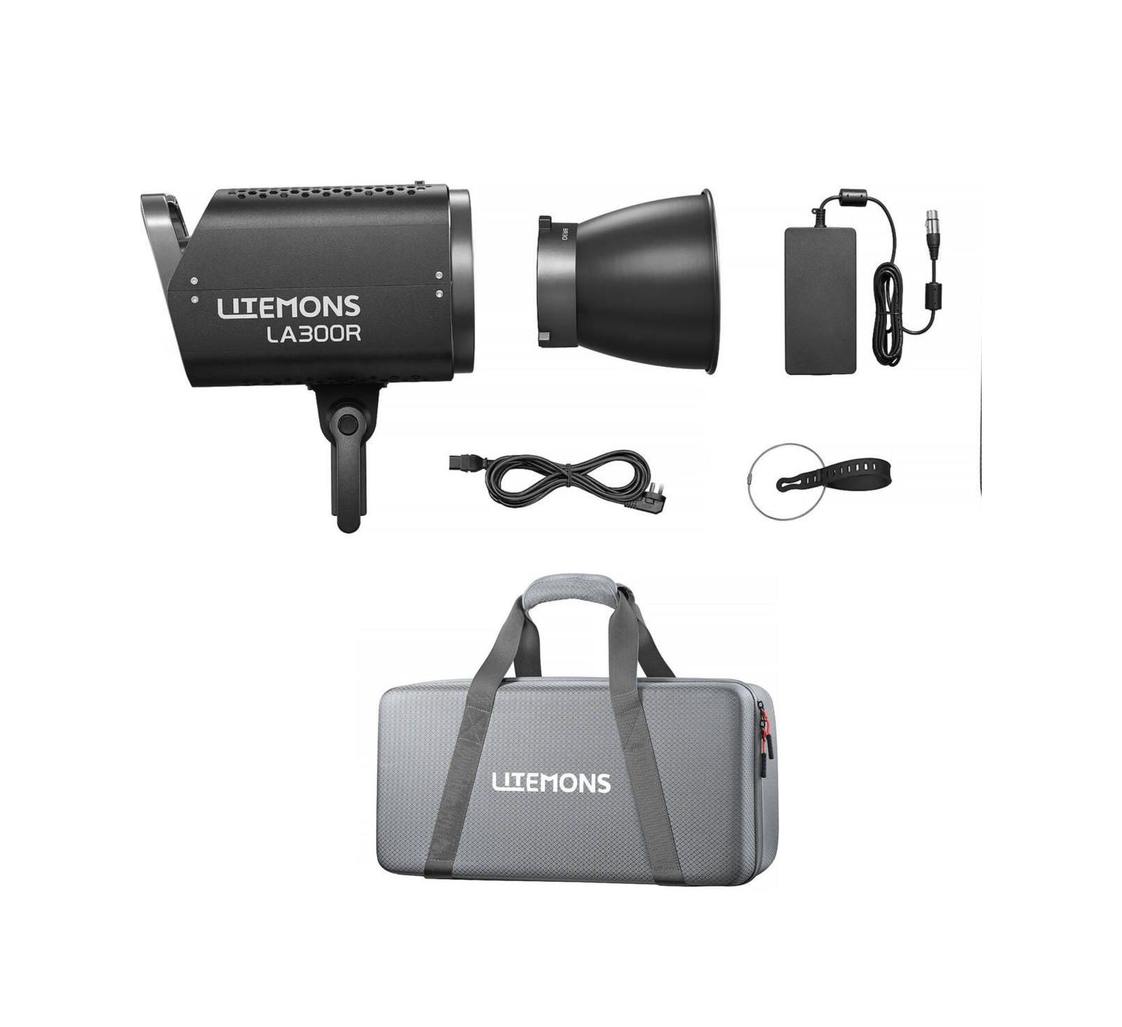 Светодиодный прожектор Godox Litemons LA300R RGB LED Monolight Travel Kit With Bag