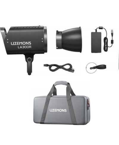 Светодиодный прожектор Godox Litemons LA300R RGB LED Monolight Travel Kit With Bag