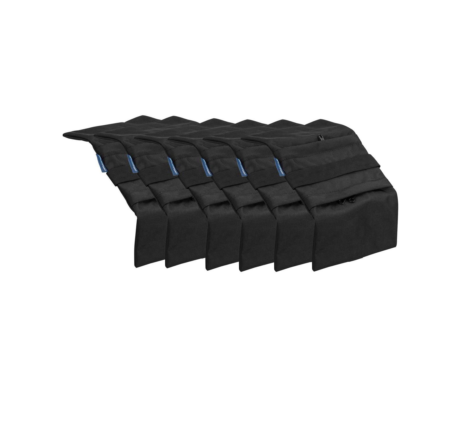 Flashpoint Empty Saddle Sandbag Water-Resistant Cordura Nylon, 6-Piece Set