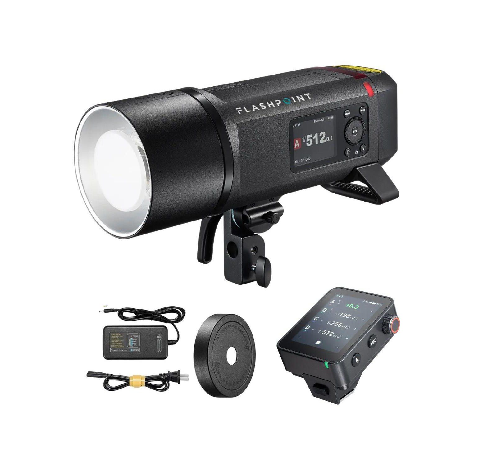 Flashpoint Xplor 800 Pro TTL R2 Wireless High-Speed Sync Outdoor Flash for Canon, Nikon, Sony, Fujifilm, Panasonic, Leica, Pentax
