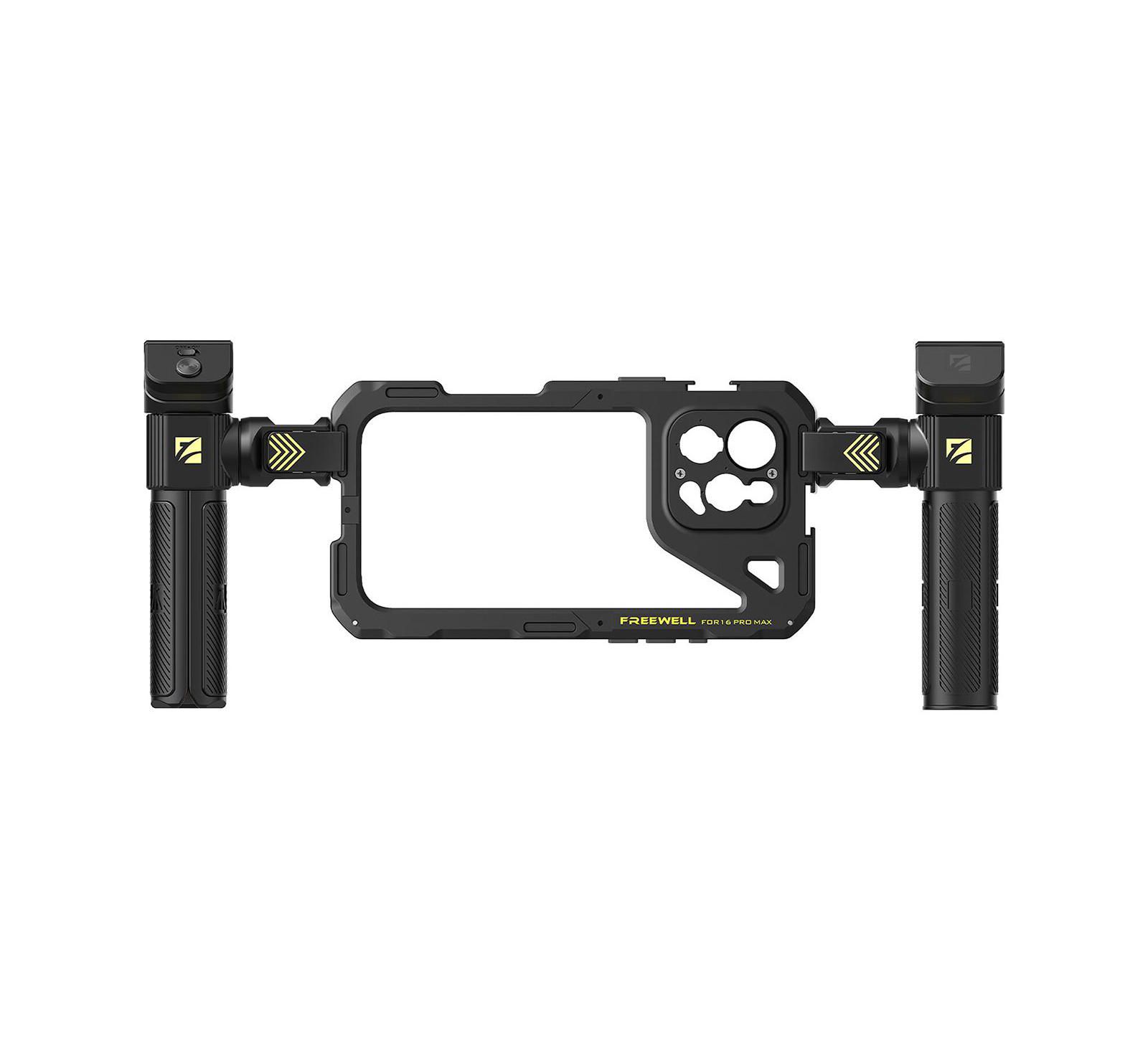 Freewell Genius Rig Cage Bluetooth Stabilizer Compatible with Apple iPhone 16 Pro Max