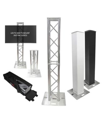 ProX XT-FTP328-656 Flex Tower Totem Package с мягкой сумкой для переноски (регулируемый 2m или 1m)