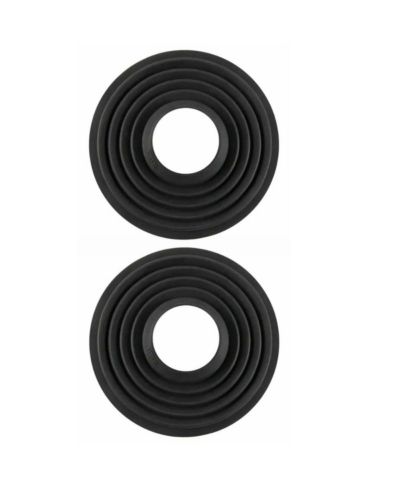 Haida Silicone Lens Hood for 70 to 90mm Diameter Lens, Black, 2-Pack