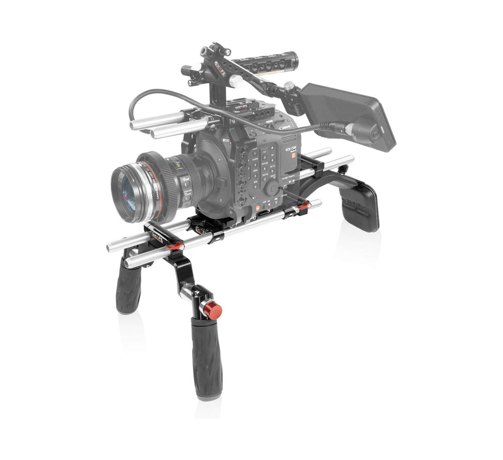 Shape C52 Offset Push-Button Camera Rig for Canon EOS C500 Mark II