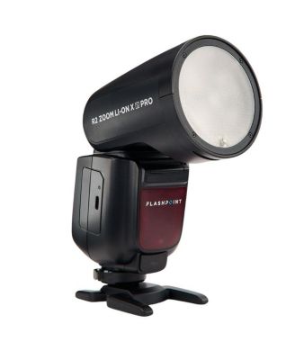 Flashpoint Zoom Li-Ion X PRO TTL Round Flash, Fuji,Godox V1Pro,No Sub Flash