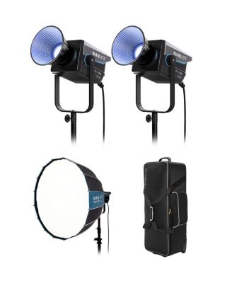 Набор освещения Nanlite FC-720 750W RGBW LED 2-Light Kit с софтбоксом и кейсом