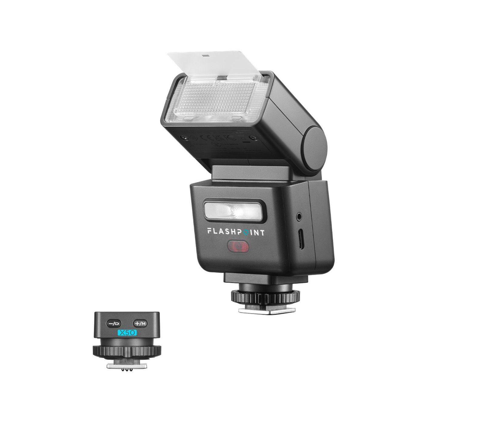 Flashpoint iT32 Wireless Compact Mini Camera Flash for OM System Cameras