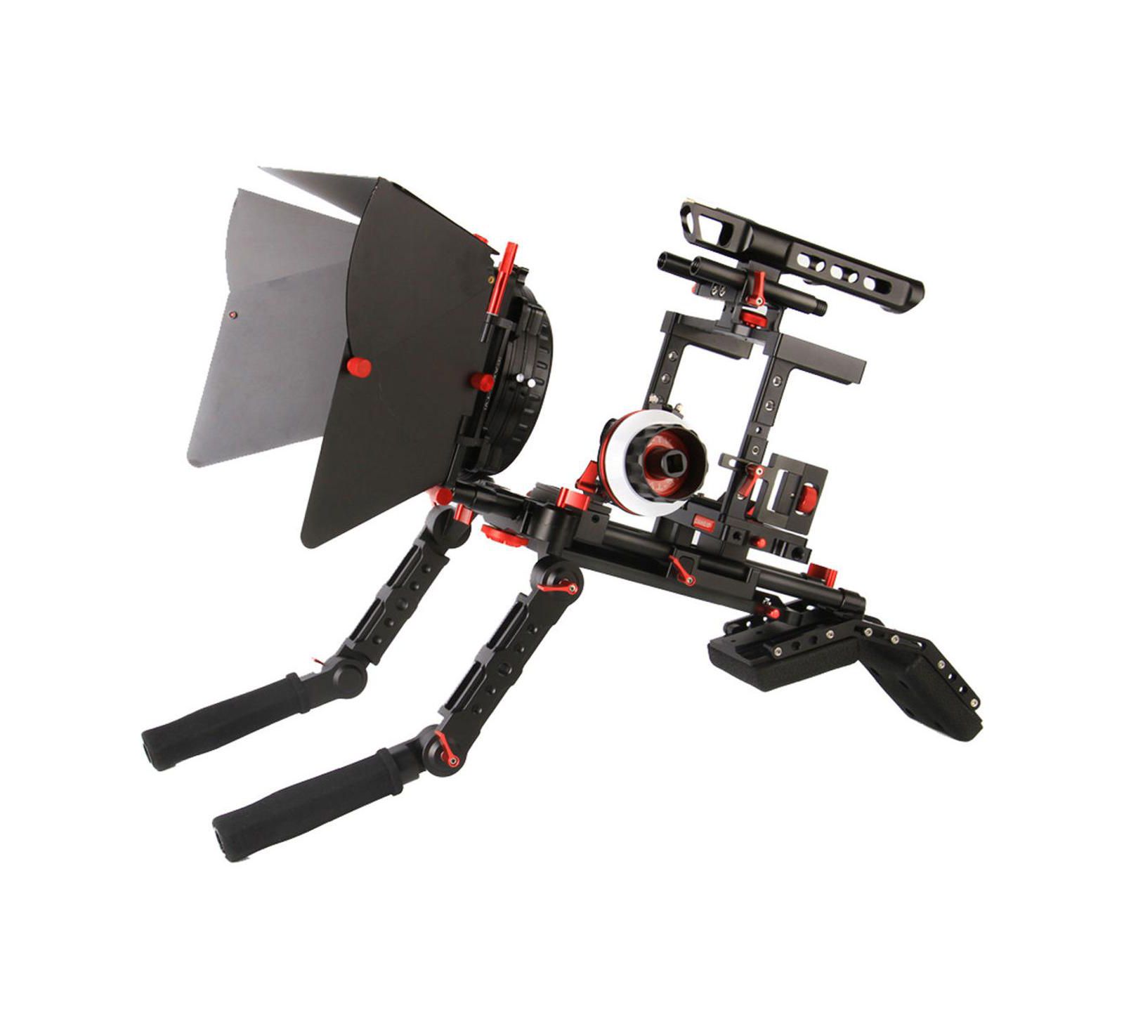 Came-tv Legendary Quick-Release Cage, Compatible with Canon 5D Mark III/II, 7D, GH4, Sony A7s