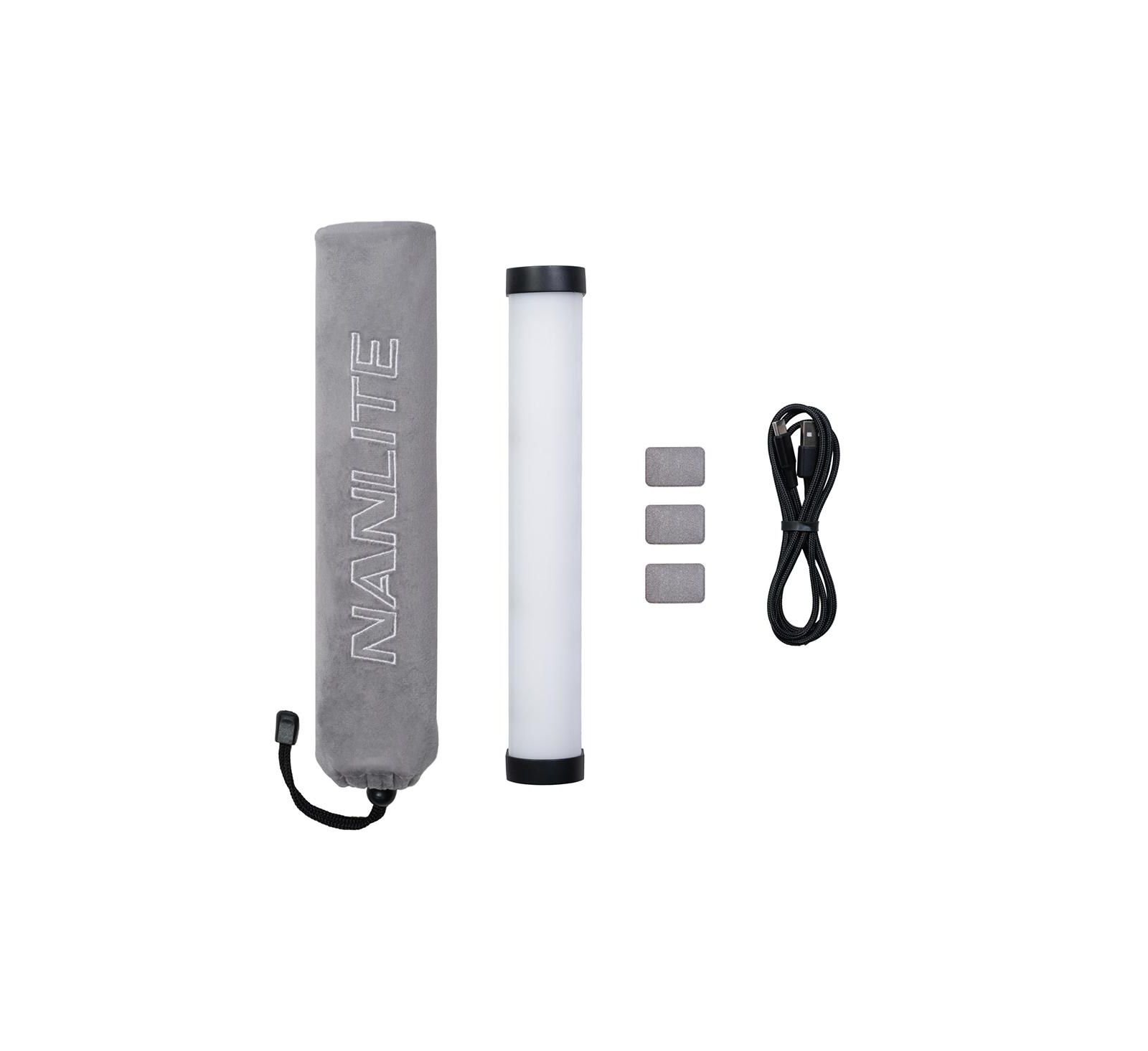 Nanlite PavoTube II 6XR 10" 6W RGBWW LED Tube Light with Built-In CRMX