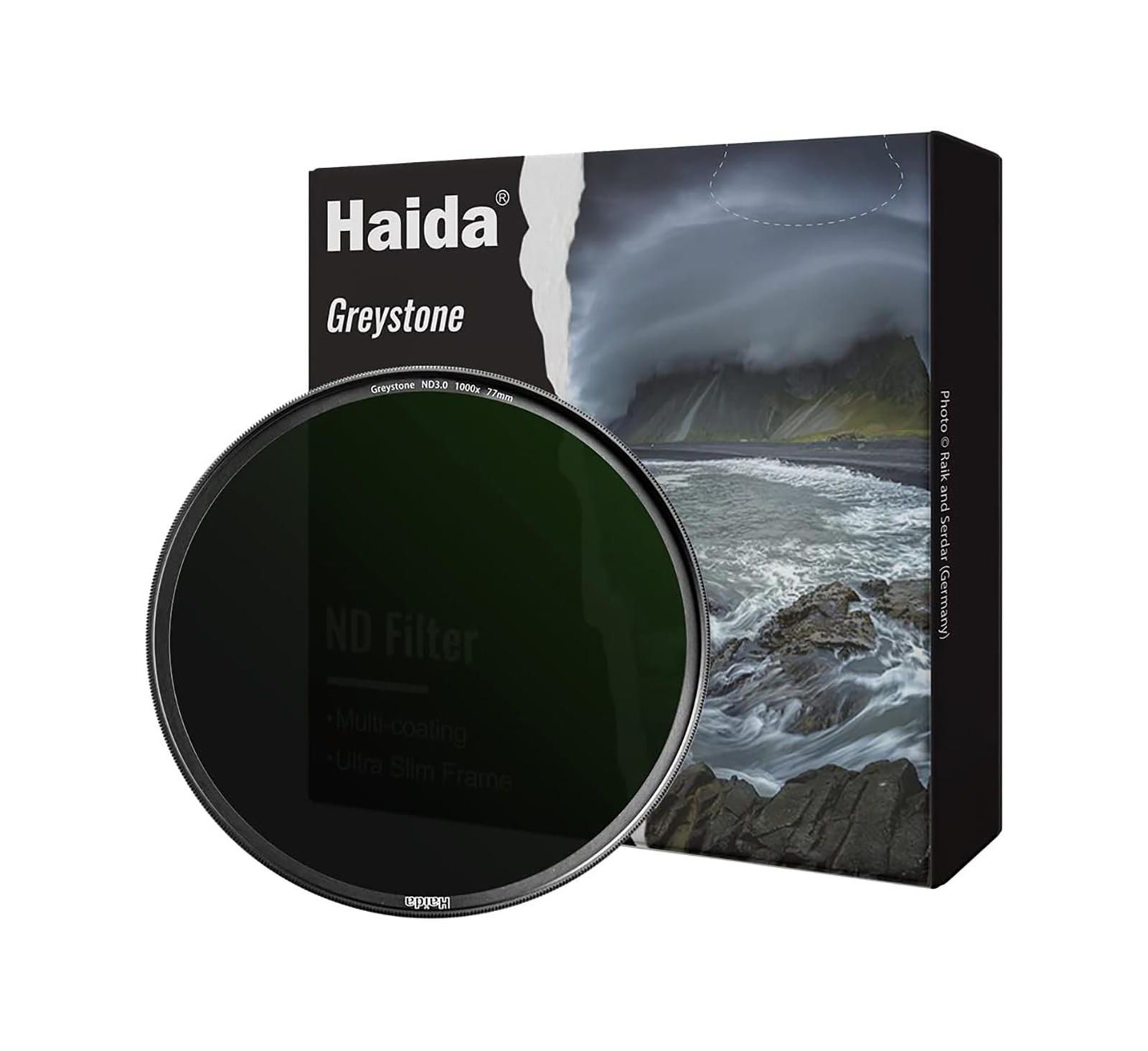 Haida Greystone 77mm 10-Stop Multi-Coated Neutral Density Filter