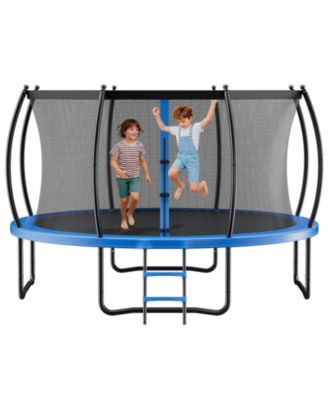 Развлекательный батут Mecale 10 FT с защитной сеткой и утолщенной накладкой