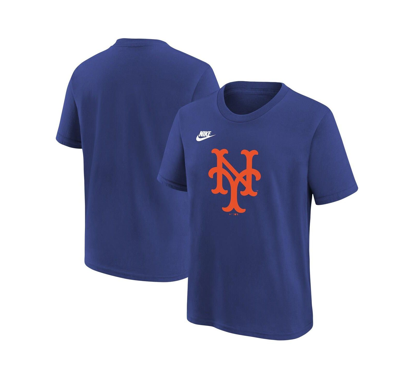 Детская футболка Nike Royal New York Mets Team Logo