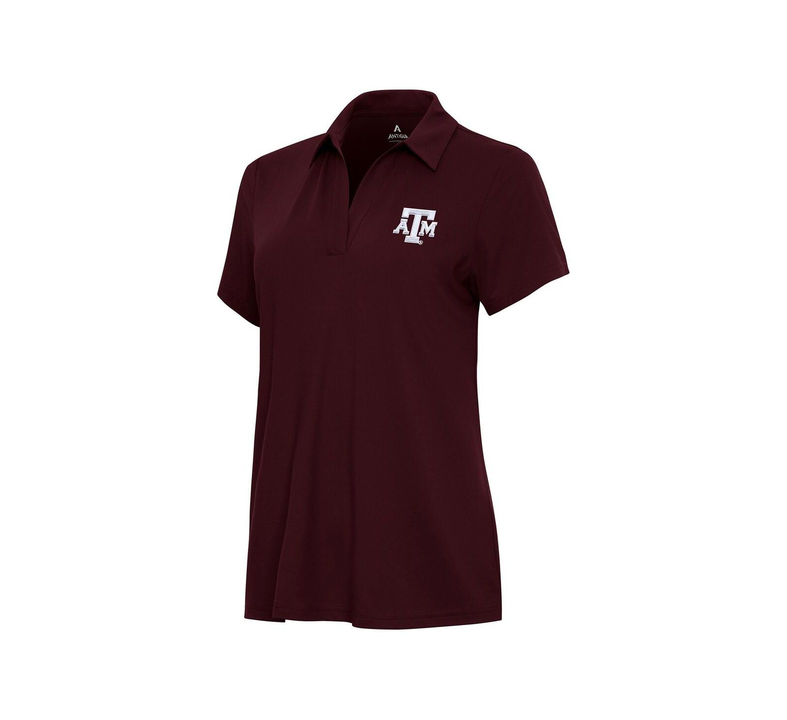 Женская рубашка-поло Antigua Women's Maroon Texas A&M Aggies Era