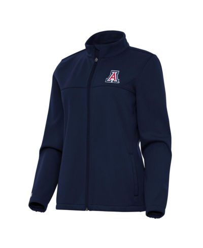 Женская гольф-куртка Antigua Arizona Wildcats Links 2 с полной молнией, Navy