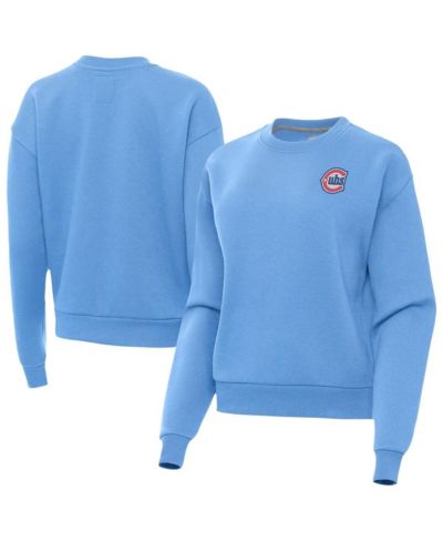 Antigua Женский свитшот Chicago Cubs Alternate Logo Victory Pullover