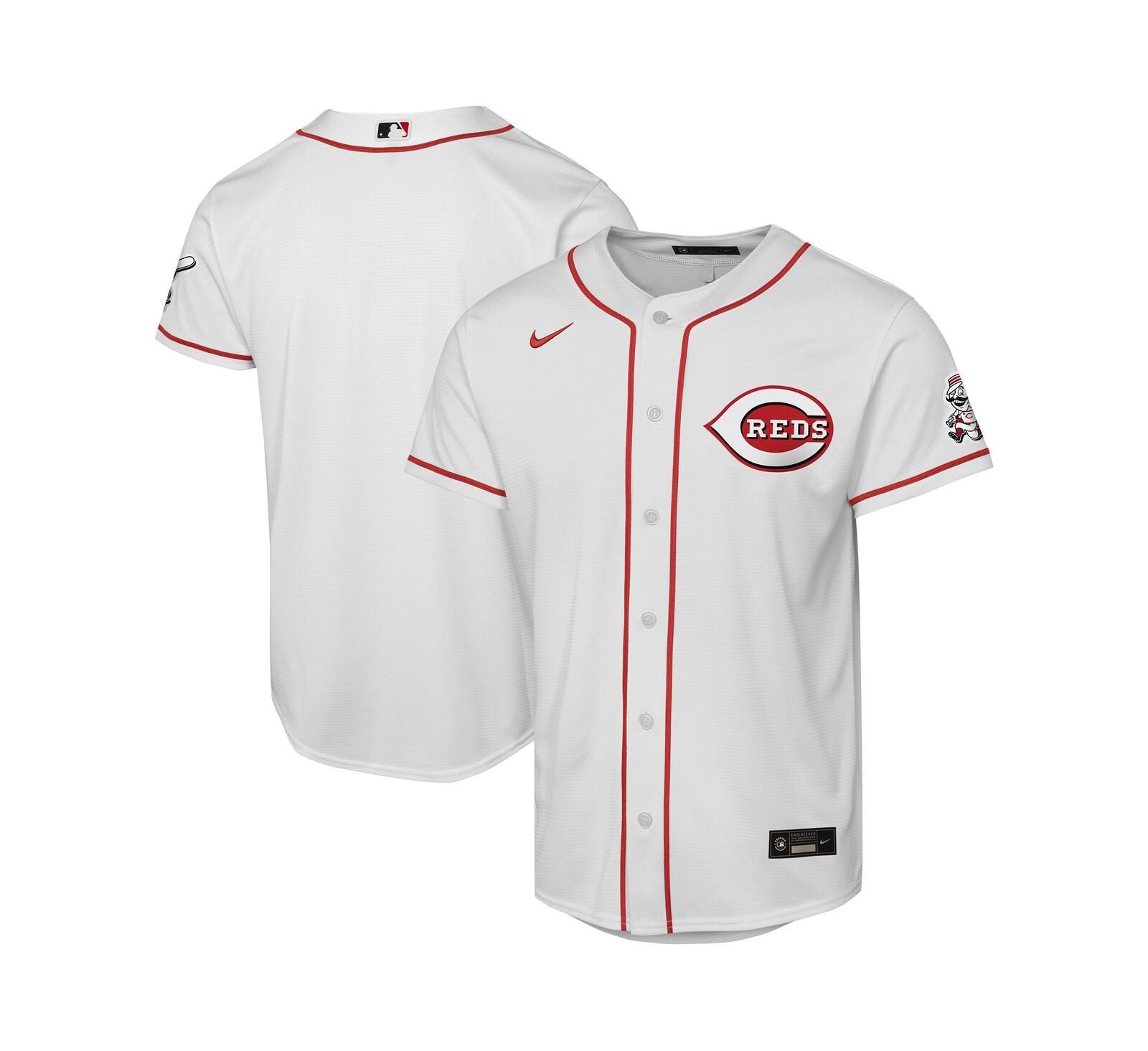 Nike джерси Cincinnati Reds Home Stadium для мальчиков и девочек, белая