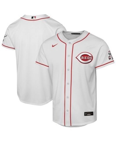 Nike джерси Cincinnati Reds Home Stadium для мальчиков и девочек, белая