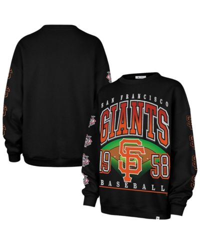 Женское безразмерное свитшот '47 Brand San Francisco Giants Trendy Team Go Big
