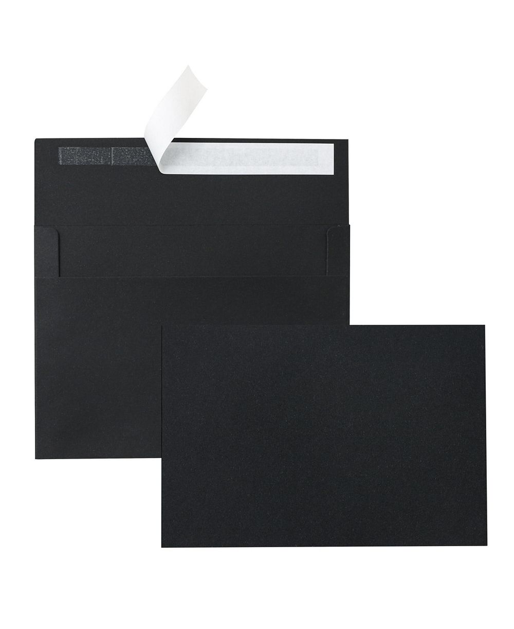 GNUADZ Greeting Cards Envelopes Single Panel Cardstock Printable Self Seal DIY Invitations