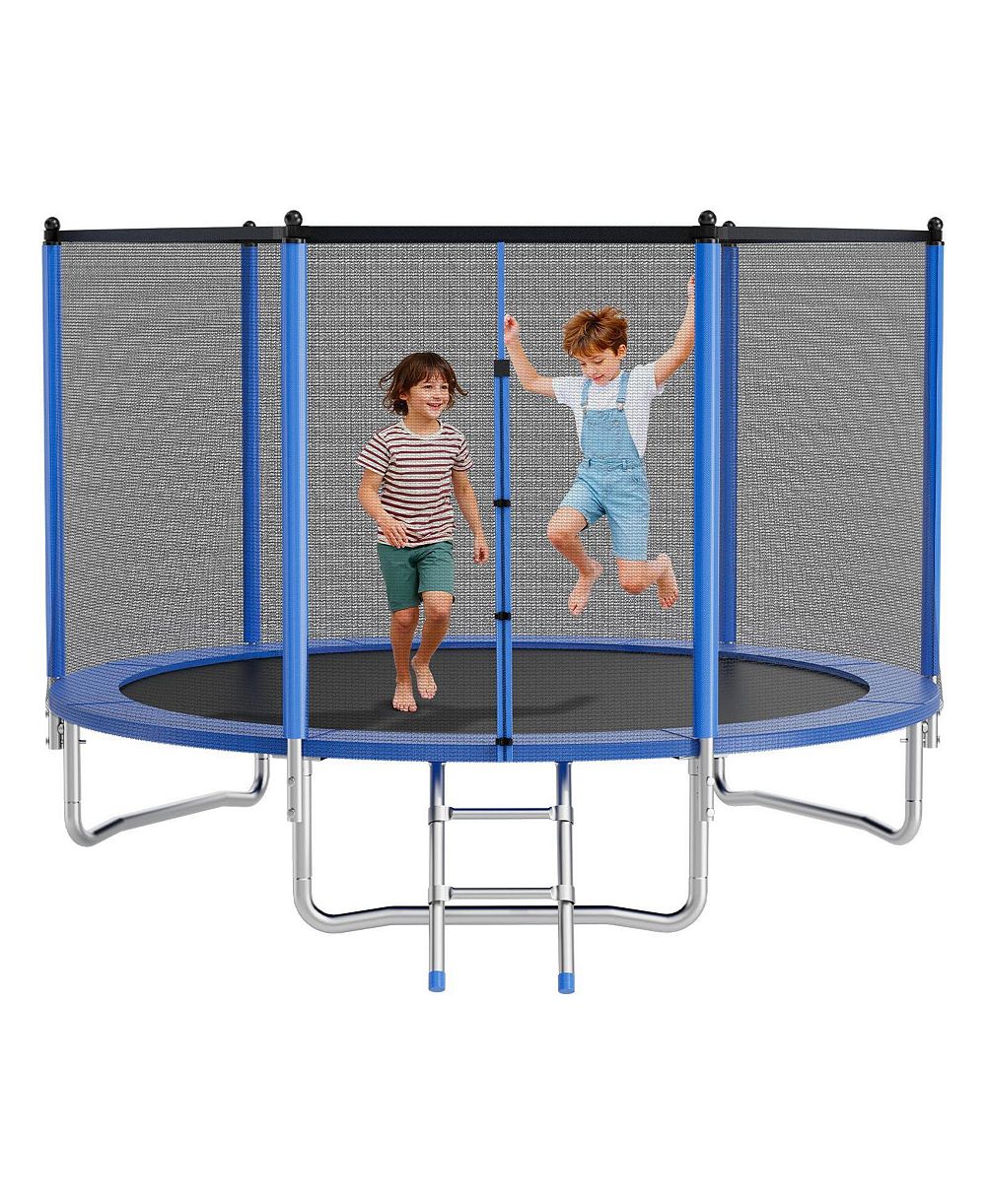 Наружный батут Mecale 10 FT с защитной сеткой, грузоподъемность 330 фунтов