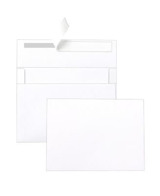 White 4.25 x 5.5 - 100 pcs
