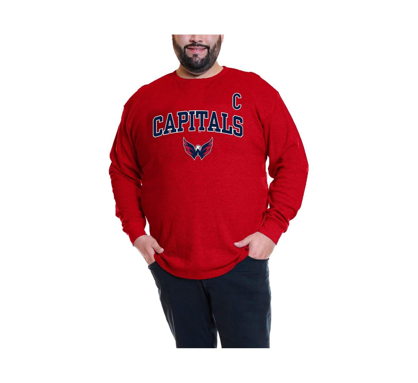 Profile Мужской термосвитшот Alexander Ovechkin Red Washington Capitals Big & Tall