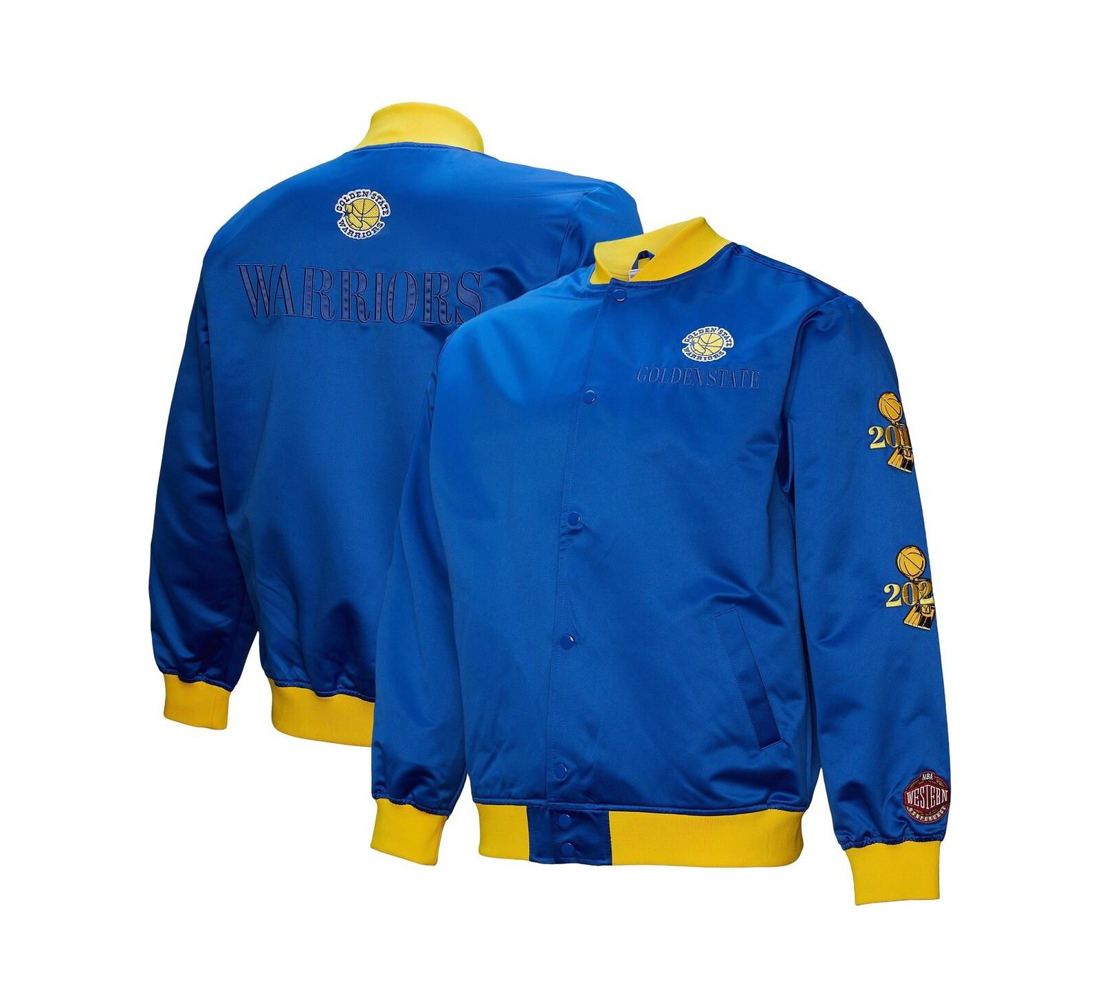 Мужская куртка Mitchell & Ness Golden State Warriors