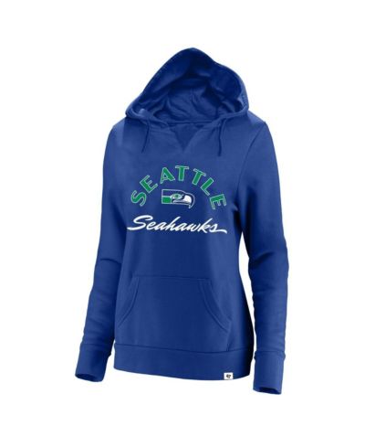 '47 Brand Женское худи Whirlwind Naomi Seattle Seahawks, королевский синий