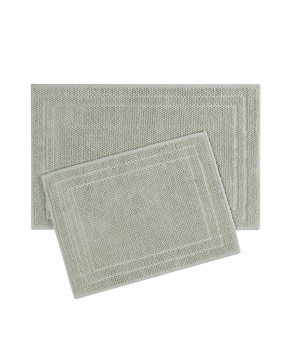 Hunter Luxe Looped Cotton 2-Piece Bath Mat Set
