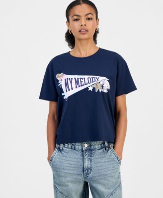 Grayson Threads, The Label Juniors' My Melody Pennant Graphic T-Shirt
