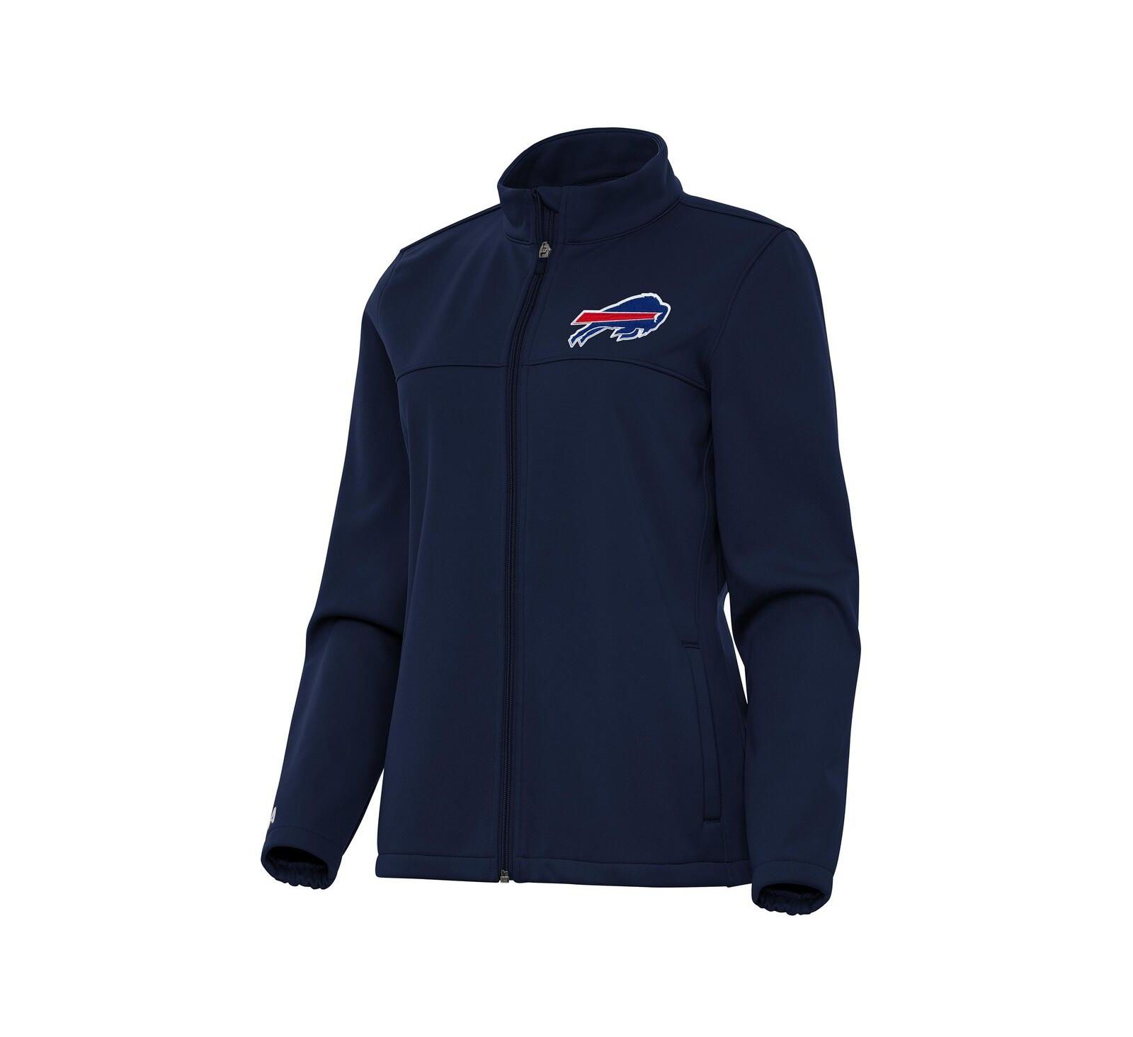 Antigua Женский куртка Buffalo Bills Links 2 Golf Full-Zip, темно-синяя