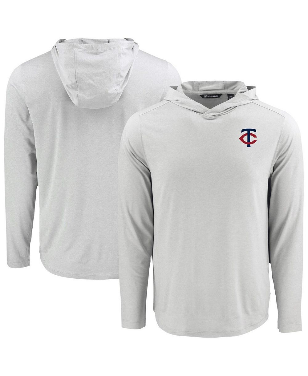 Cutter & Buck Мужская футболка с длинным рукавом и худи Minnesota Twins