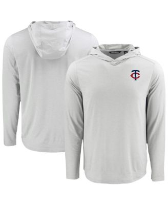 Cutter & Buck Мужская футболка с длинным рукавом и худи Minnesota Twins