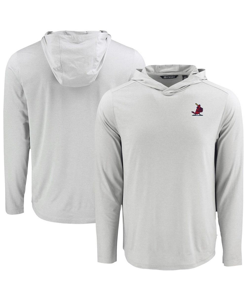 Cutter & Buck Мужской серый худи с длинным рукавом St. Louis Cardinals