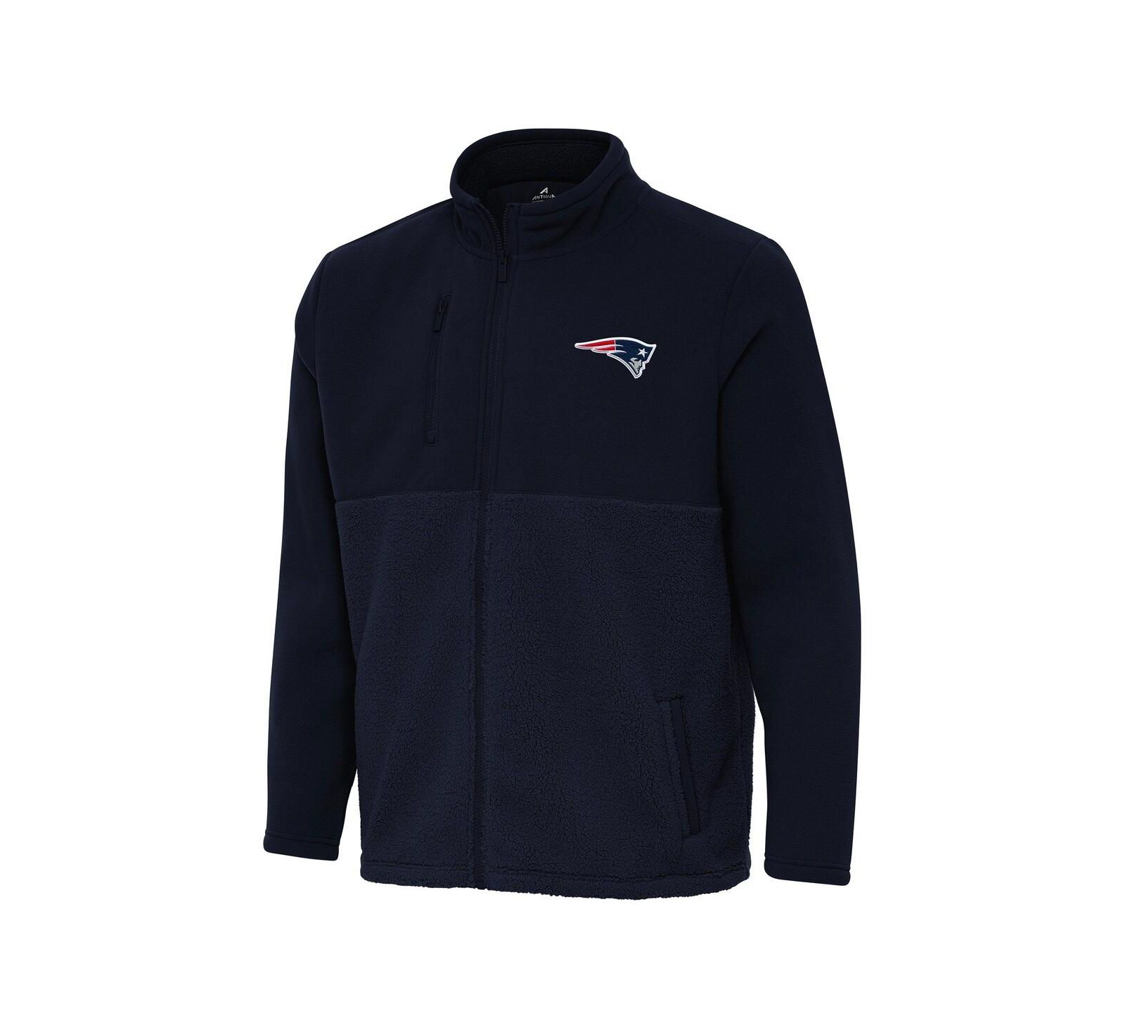 Antigua Мужская куртка Full-Zip Navy New England Patriots