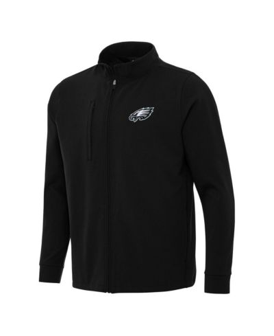 Мужская куртка Antigua Black Philadelphia Eagles Regard Full-Zip