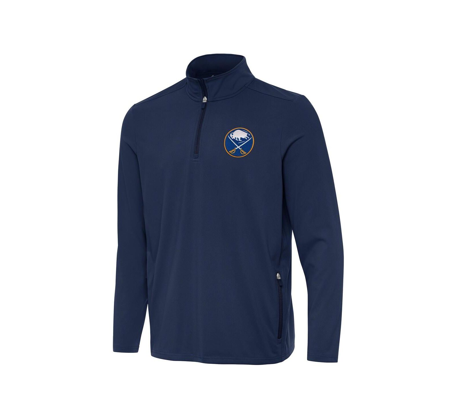 Мужская ветровка Antigua Navy Buffalo Sabres Perilous Quarter-Zip