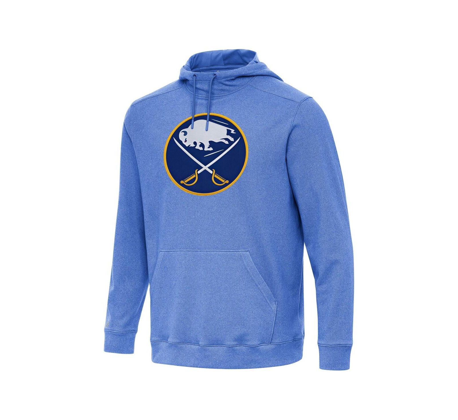 Antigua Мужское худи Buffalo Sabres Cloud с эффектом меланж