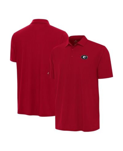 Antigua Men's Red Georgia Bulldogs Era Polo Shirt