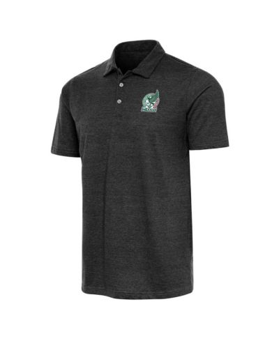 Мужское поло Antigua Heather Black Mexico National Team Peak
