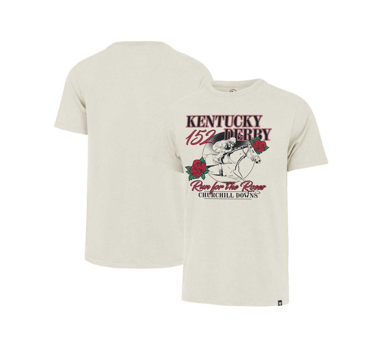 '47 Brand Мужская Tan 152nd Kentucky Derby Franklin T-Shirt