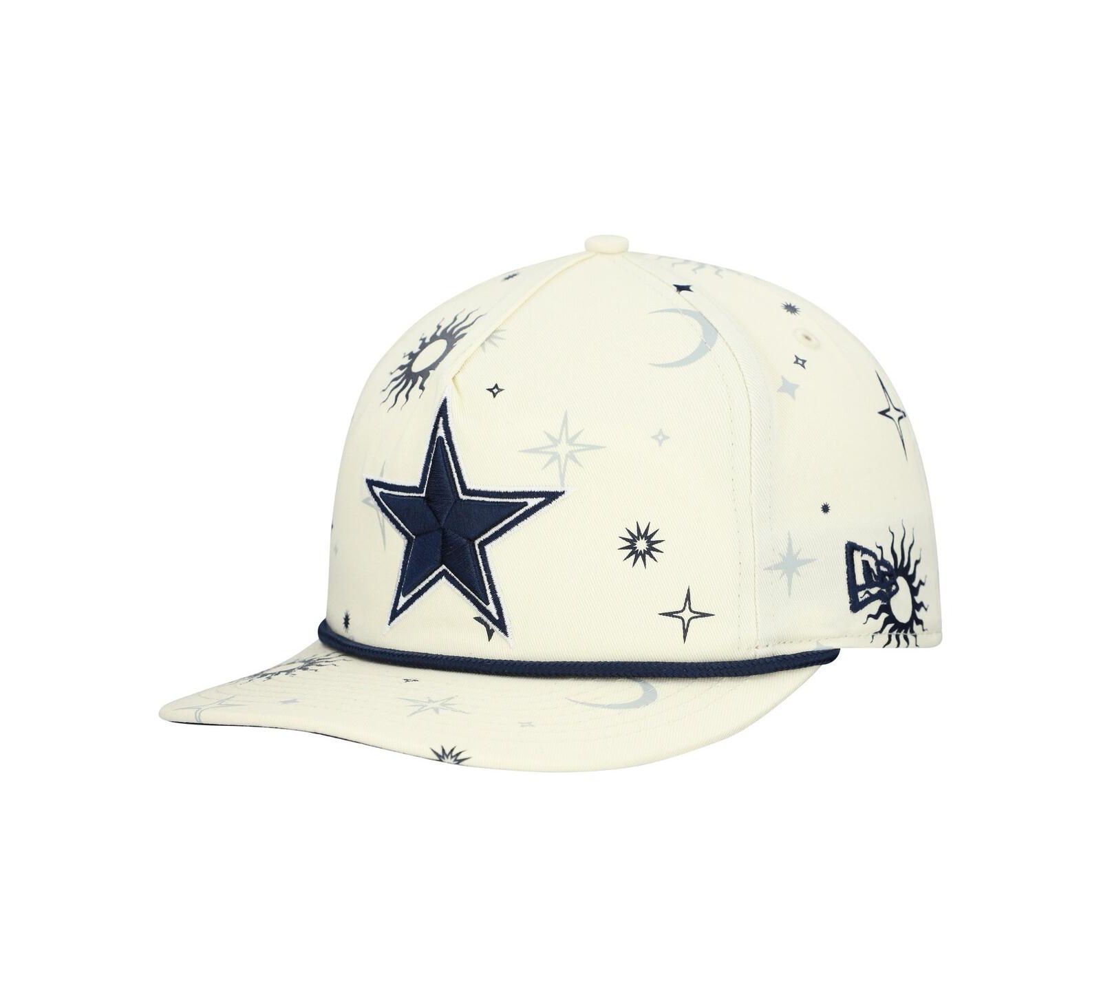 Мужская кепка New Era Dallas Cowboys Celestial Golfer Snapback в цвете Stone