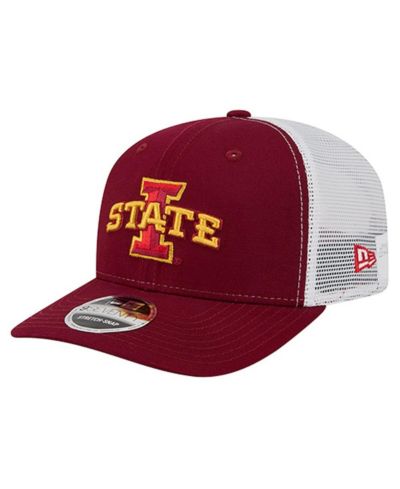 Мужская регулируемая кепка New Era Iowa State Cyclones Team 9SEVENTY COOLERA Trucker