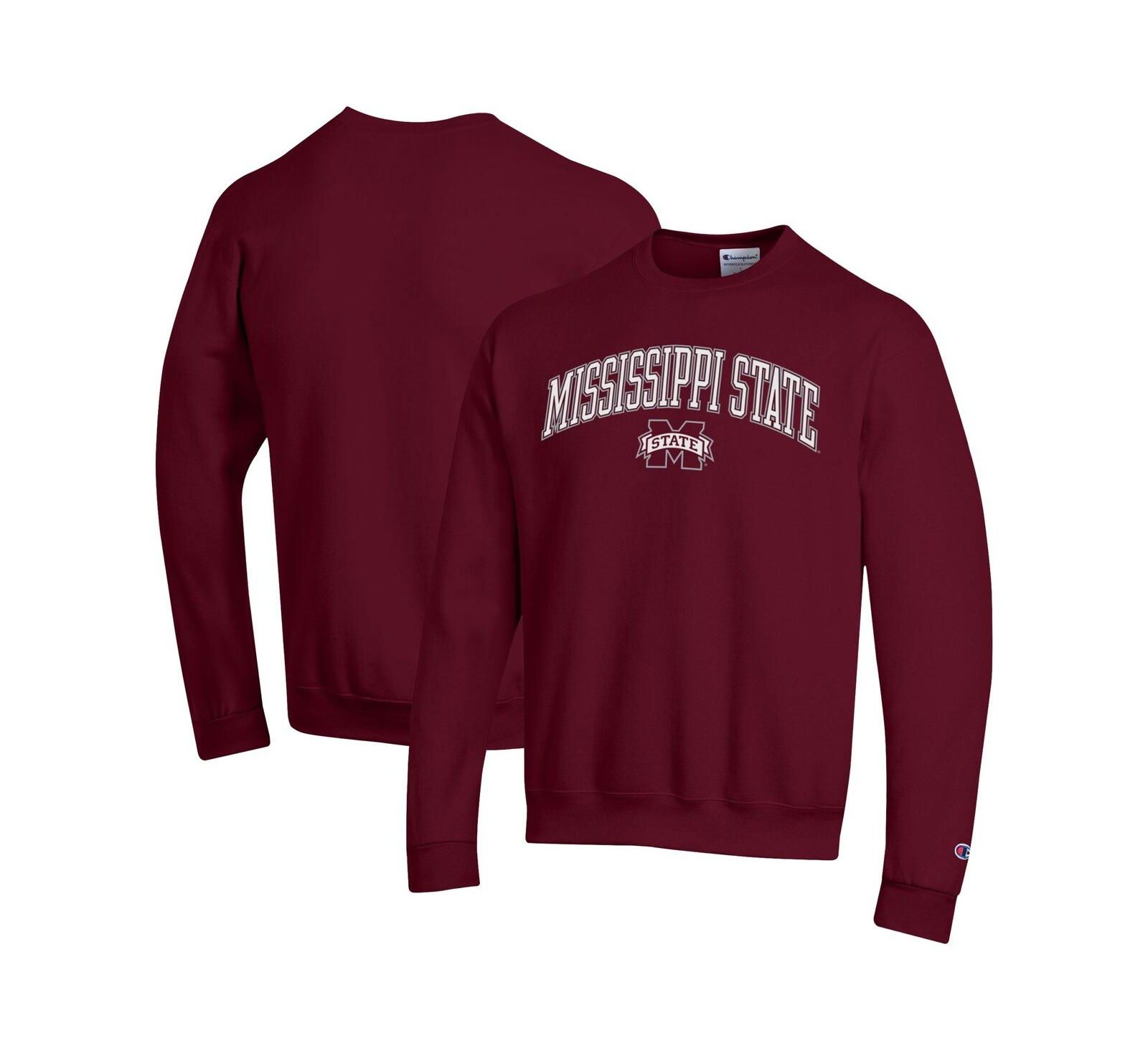 Мужская толстовка Champion Mississippi State Bulldogs бордовая