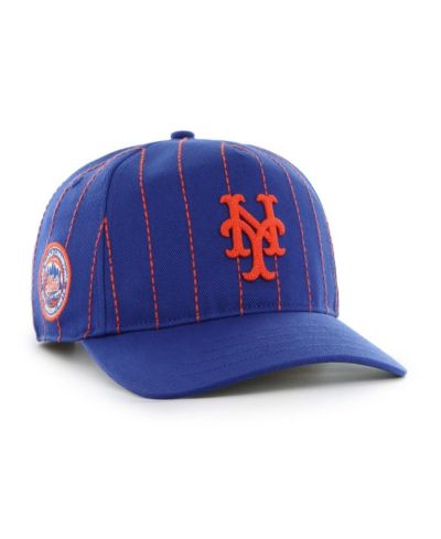 '47 Brand x Rawlings Men's Royal New York Mets Pinstripe Hitch Adjustable Hat