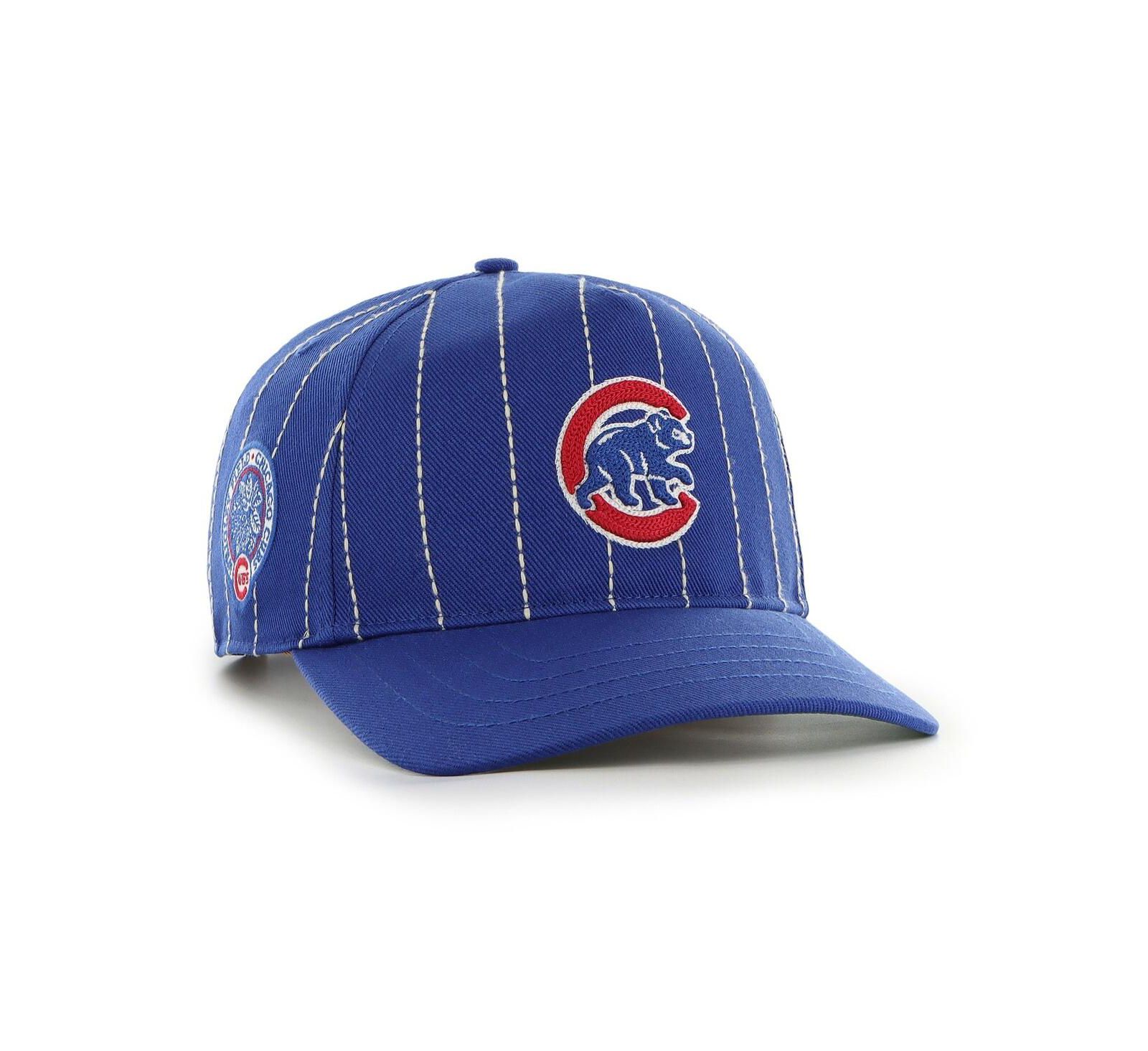 '47 Brand x Rawlings Men's Royal Chicago Cubs Pinstripe Hitch Adjustable Hat