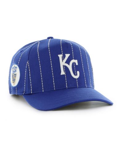 '47 Brand x Rawlings Men's Royal Kansas City Royals Pinstripe Hitch Adjustable Hat